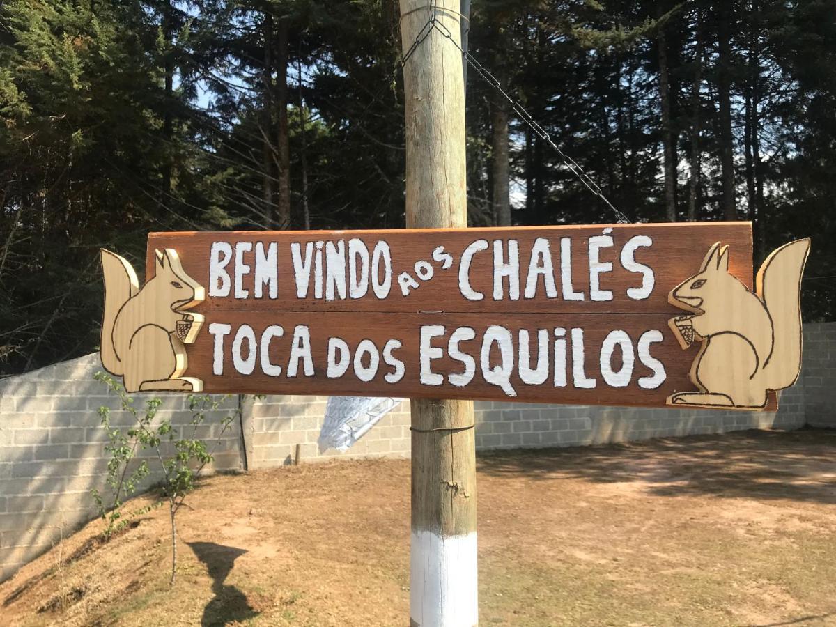 Chales Toca Dos Esquilos Campos do Jordão Eksteriør bilde